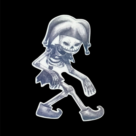 Bone Jester Sticker