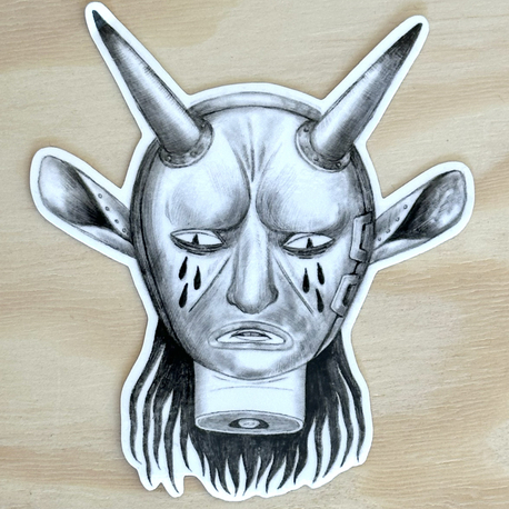 Devil Scold’s Bridle | Glossy Sticker