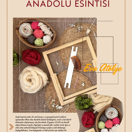 Anadolu Esintisi Dokuma Kiti