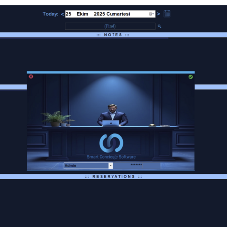 Hotel Konsiyerj Programı Smart Concierge Software