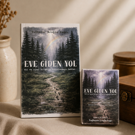 Eve Giden Yol Kitap ve Rehber Kartlar (İmzalı&Özel Kesim&Hediye paketi)