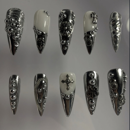 Silver Nail Set
