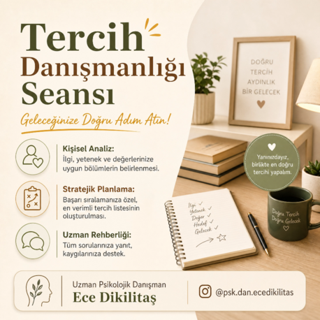Hayal Değil Hedef! YKS Tercih Danışmanlığı ile Hedef Okuluna Yerleş!