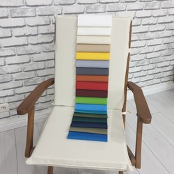Üst Sınıf Outdoor Dış Mekan ve İç Mekan Sandalye Minderi - Güneş ve Suya Dayanımlı 