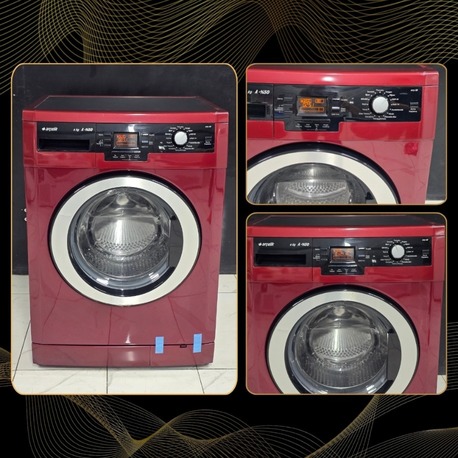 SIFIRLANMIŞ ARÇELİK BORDO 8 KG 1200 DEVİR ÇAMAŞIR MAKİNESİ
