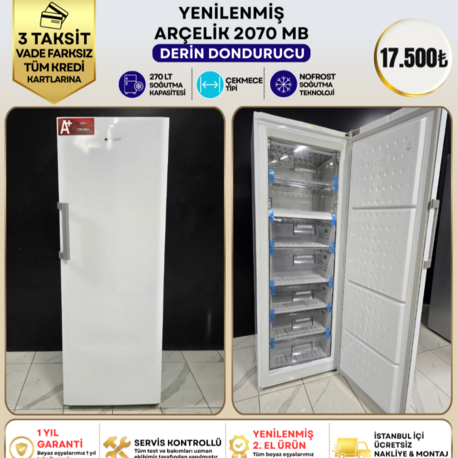 ARÇELİK 2070 MB 270 LİTRE 7 BÖLMELİ DERİN DONDURUCU