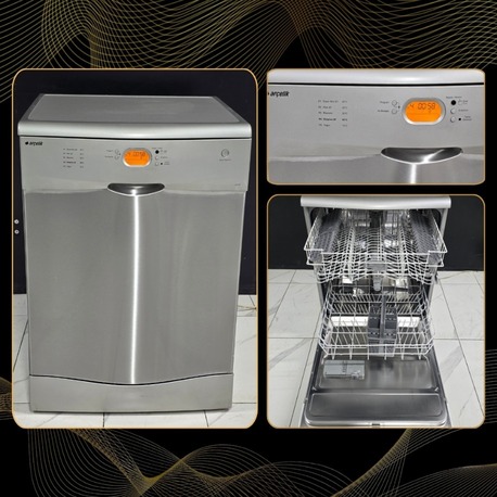 2. EL ARÇELİK A+ INOX 5 PROGRAMLI BULAŞIK MAKİNESİ