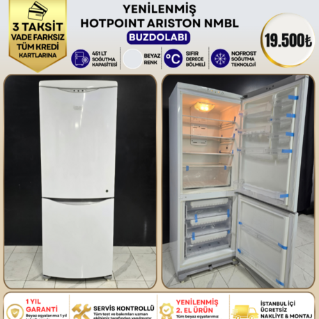 HOTPOINT ARISTON NMBL 1921 F T/HA 451 LT KOMBİ NO-FROST BUZDOLABI