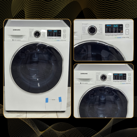 SIFIRLANMIŞ SAMSUNG ECO BUBBLE 8/6 KG KURUTMALI ÇAMAŞIR MAKİNESİ