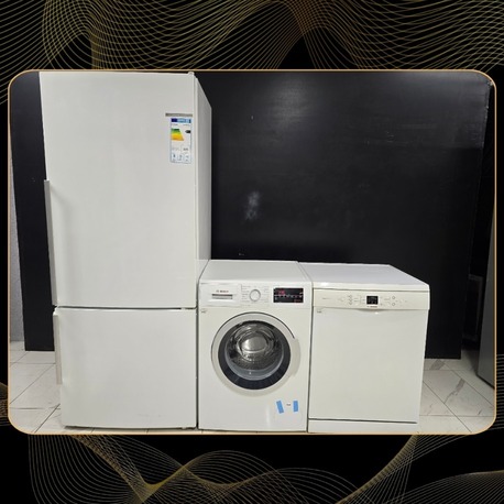 SIFIRLANMIŞ BOSCH 3 LÜ BEYAZ EŞYA SETİ