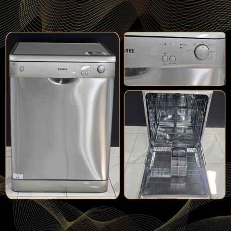 2. EL VESTEL A+ INOX 4 PROGRAMLI BULAŞIK MAKİNESİ