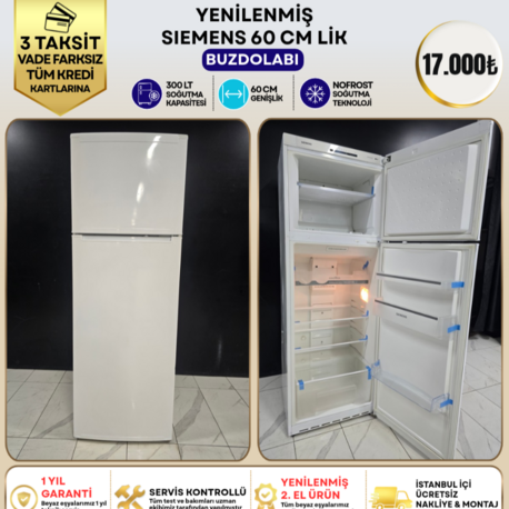 SIEMENS 300 LT 60 CMLİK NO-FROST BUZDOLABI 