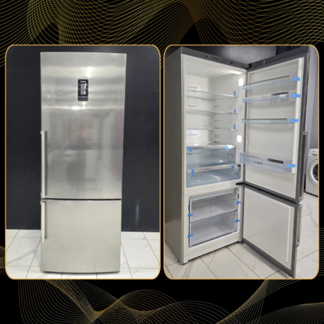 SIFIRLANMIŞ BOSCH INOX 505 LT KOMBİ TİPİ NOFROST BUZDOLABI