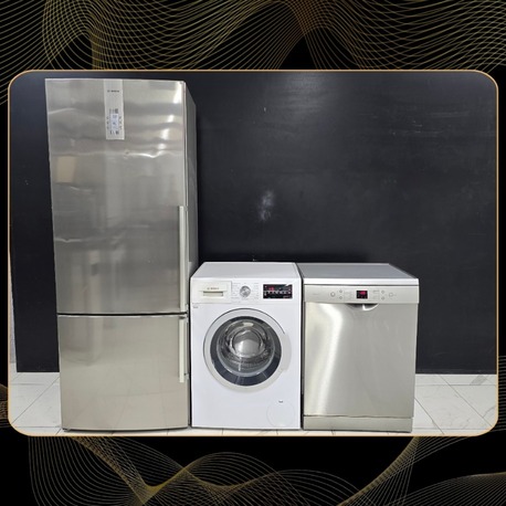 2. EL BOSCH INOX 3 LÜ BEYAZ EŞYA SETİ