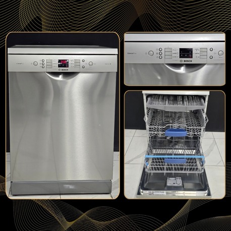 SIFIRLANMIŞ BOSCH INOX 6 PROGRAMLI 3 SEPETLİ BULAŞIK MAKİNESİ