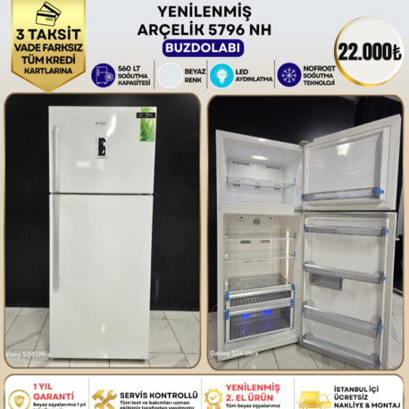ARÇELİK 5796 NH 560 LT NOFROST XL BUZDOLABI