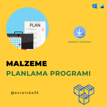 Üretim Malzeme Planlama Programı