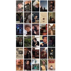 Harry Potter 30'lu Duvar Posteri Seti Oda Dekoru Harry Potter Poster Seti