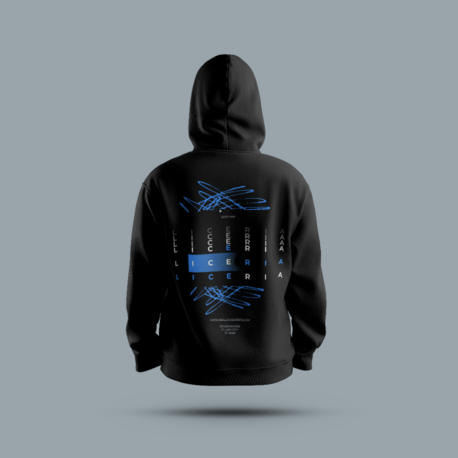 Unisex Kapüşonlu Baskılı Streetwear Sweatshirt – S9T6