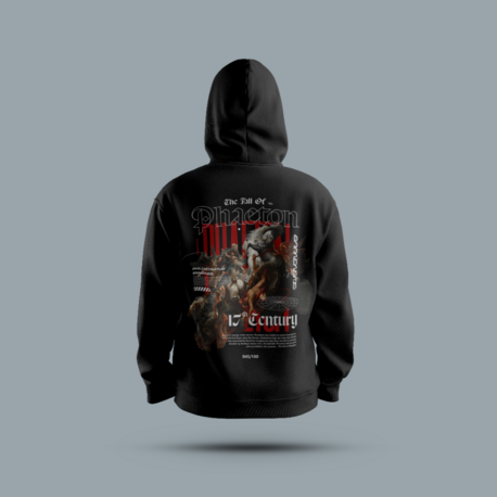 Unisex Baskı Detaylı Sweatshirt – S3B5