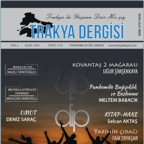 Trakya Dergisi Ocak 2021 Sayı 2