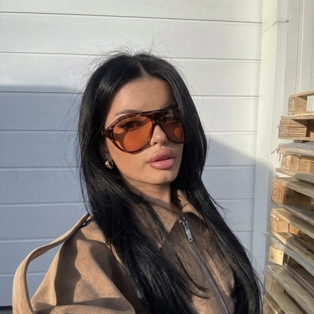 Gucci Big Size Leopard Kemik Yeni Sezon Gözlük E01S21RA