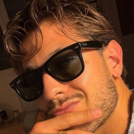Rayban Wayfarer Erkek 2140 Siyah Yeni Sezon Gözlük M01S08TF