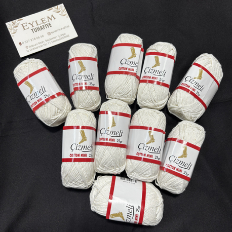 25 gr Krem Koton Amigurumi İpi