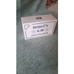 Oyun Kağıdı HOŞGÜN ANGORA