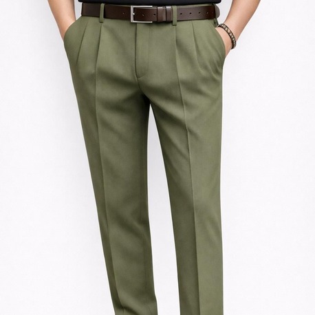 Erkek Yeşil Baggy Pantolon