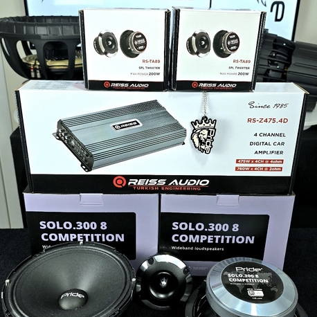 PRİDE AUDİO SOLO 300 8 COMPETITION SET SES SİSTEMİ 