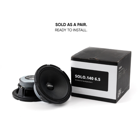 PRİDE SOLO 140 6 5 16 CM 140 RMS SPL MİDRANGE 