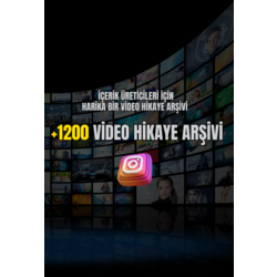 +1200 Video Hikaye  ve Arka Plan Arşivi 
