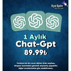 1 Aylık Chat-Gpt