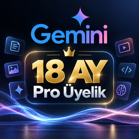 Gemini 18 ay Pro Üyelik