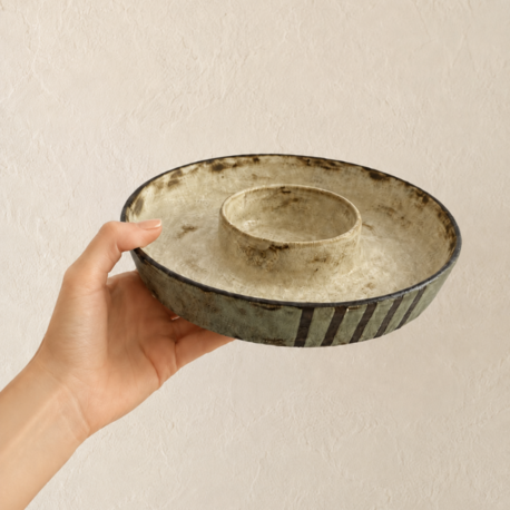 Stoneware Sunum Tabağı