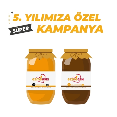 2 x 1000g Fıstık Ezmesi (istediğin ikili)