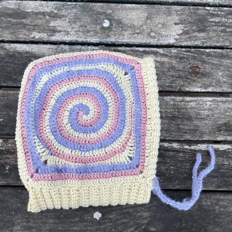 candy spiral balaclava
