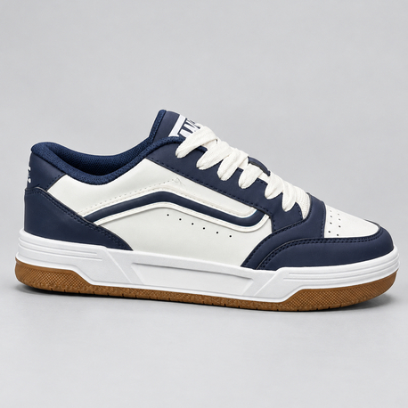 Vans Kalın Taban-Beyaz,Mavi