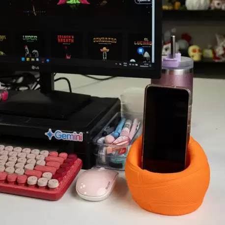 Basket Topu Telefon Tutucu