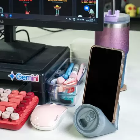 Teneke Telefon Tutucu