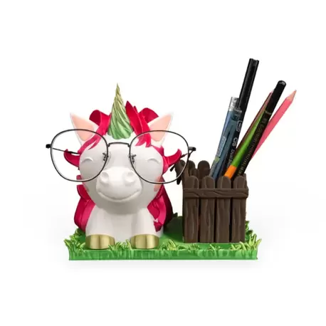 Bayan Unicorn Gözlük Tutacağı ve Kalemlik