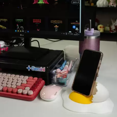 Yumurta Telefon Tutucu