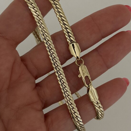 Xuping 45 cm BalıkSırtı Kolye