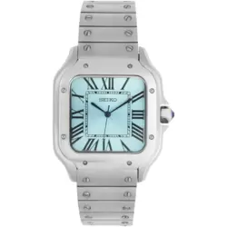 SEIKO SANTOS LIGHT BLUE