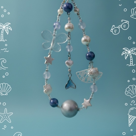 mermaid princess charm