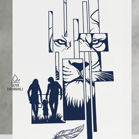 Aslan & Aile Model (1 Ay Kalıcı Dövme)
