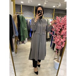 Famelin Cep İşlemeli Tunik