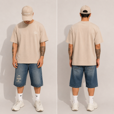 Kahve Owersize Tshirt
