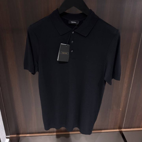 Tom Ford Siyah Kaşmir İnce Triko Polo(Slim Kalıptır)